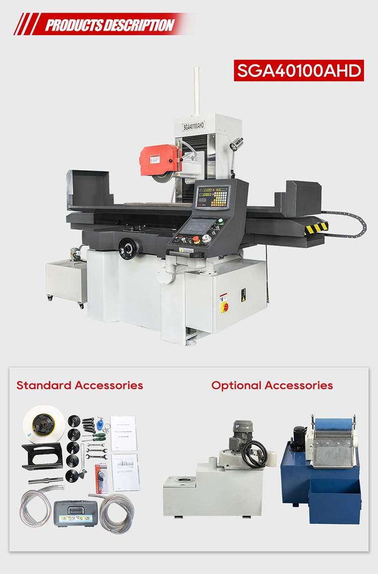 Floor-type SGA40100AHD 1130mm Max. Longitudinal Travel Surface Grinder for Production Line Polishing Operation Floor-type SGA40100AHD 1130mm Max. Longitudinal Travel Surface Grinder for Production Line Polishing Operation