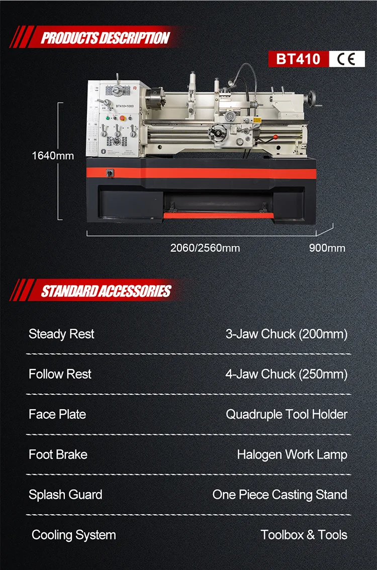 Limited Discount High Precision Tailstock Manual Lathe Tool for Shaft Sleeve Processing