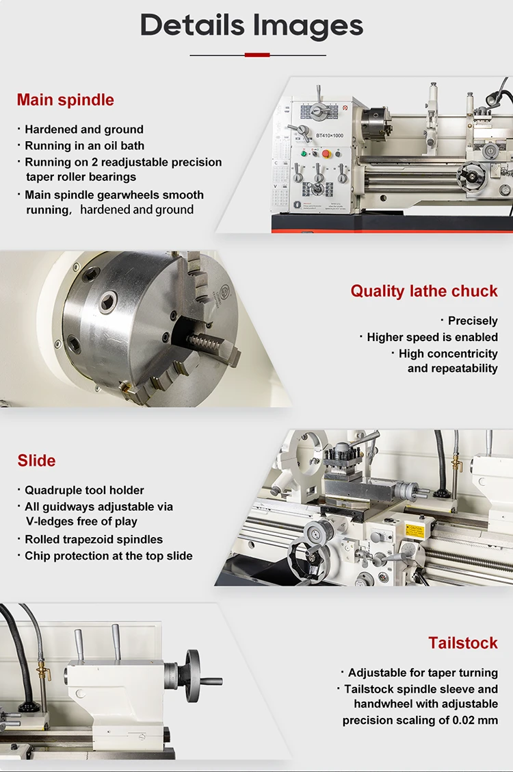 Limited Discount High Precision Tailstock Manual Lathe Tool for Shaft Sleeve Processing