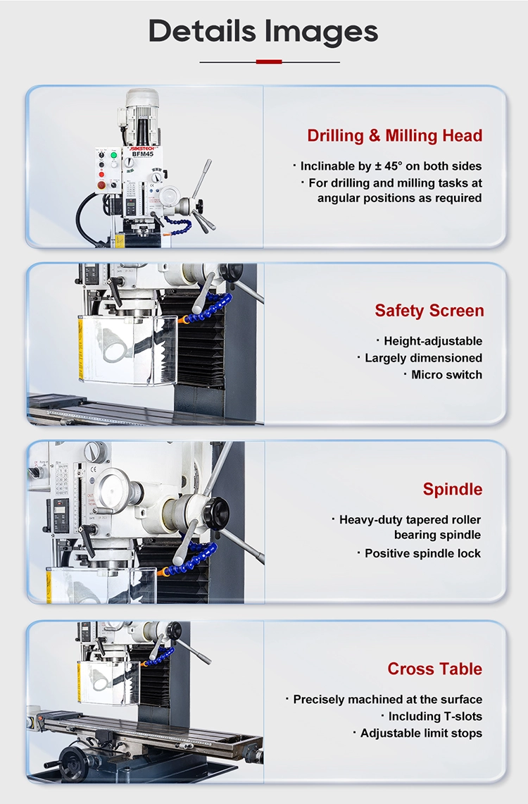 BFM45 Drilling Milling Machine