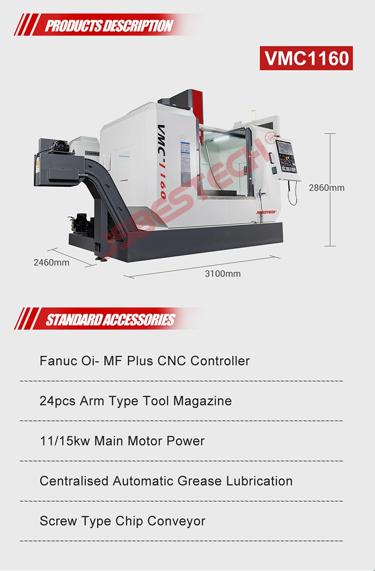VMC1160 CNC Center Machine VMC1160 CNC Center Machine