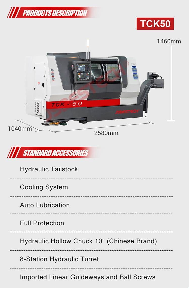 TCK50 CNC Lathe Machine