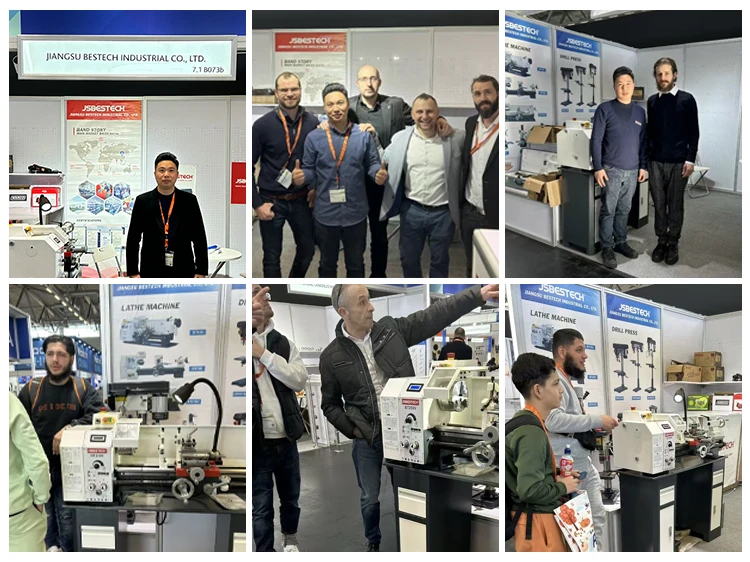 Showcases Metal Lathes at Cologne Eisenwarenmesse 2024