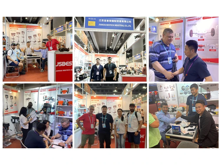 JSBESTECH Shines at 135th Canton Fair with Lathes and Drills
