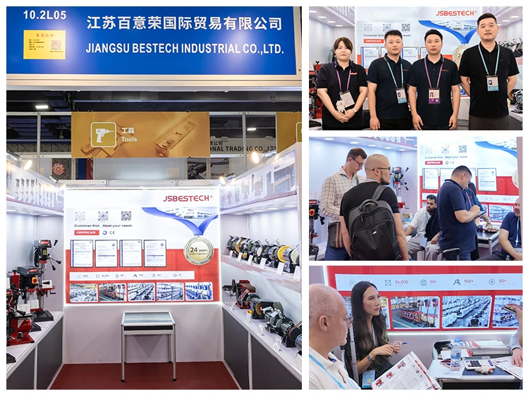 JSBESTECH Attends 138th Canton Fair with New Grinders