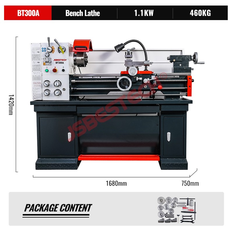 BT300A metal working lathe machine and milling lathe machinery - Image 3