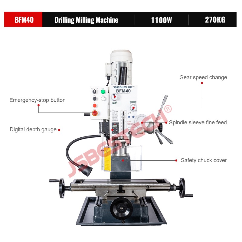BFM40 Drilling Milling Machine - Image 2