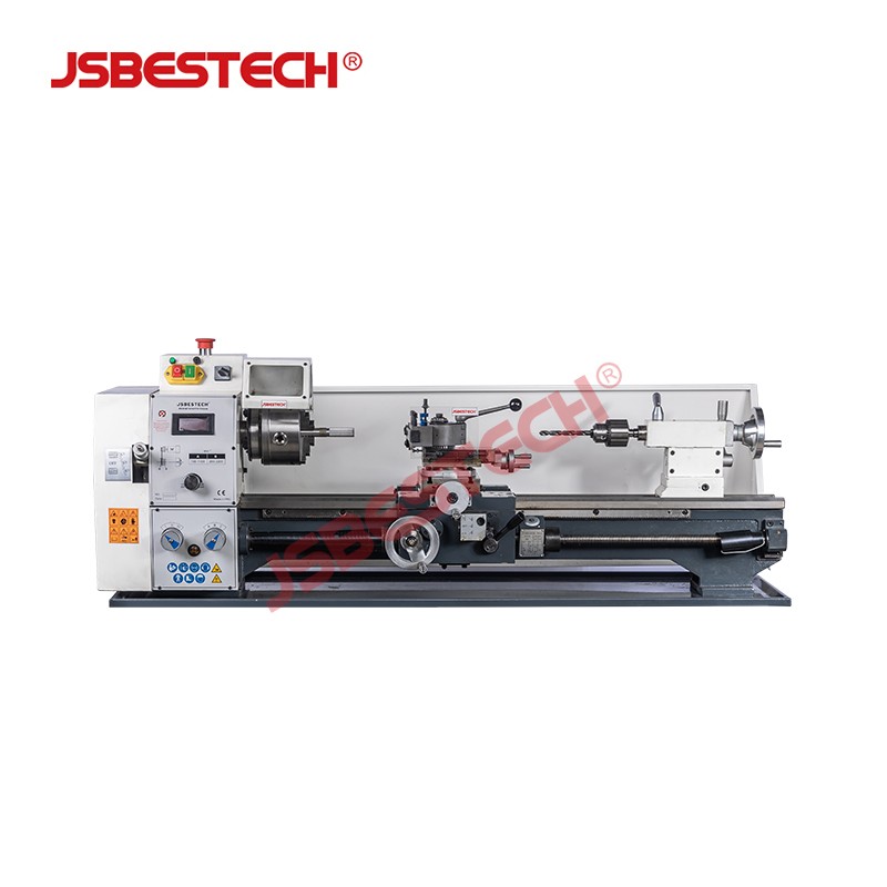 BT250VF all metal gear small size home use diy variable speed manual lathe machine - Image 1