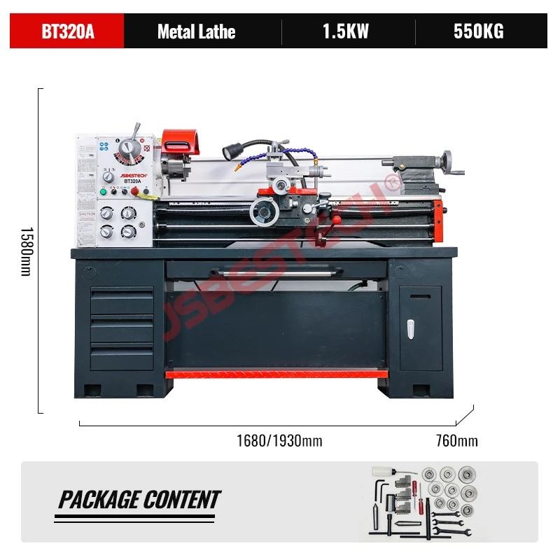 BT320A Series universal horizontal lathe machine/tonors universal - Image 3