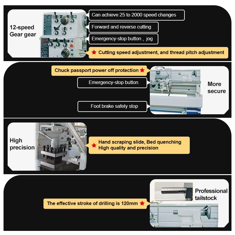 BT410A Manual Lathe Machine - Image 2