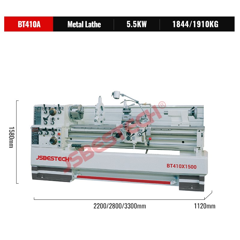 BT410A Manual Lathe Machine - Image 3
