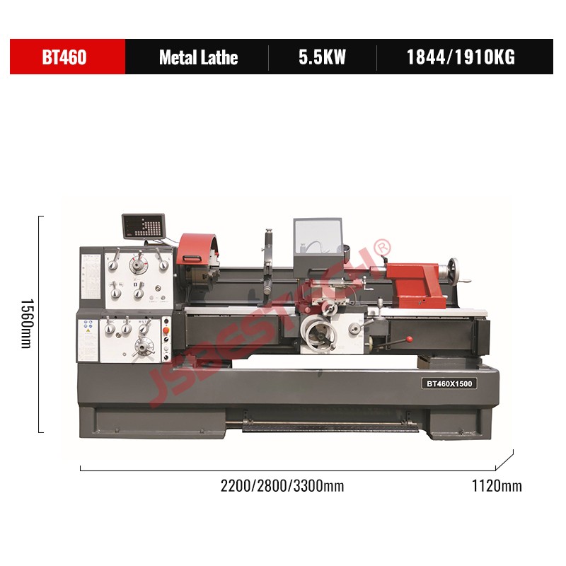 BT460 China engine metal lathe machine hot-sale lathe - Image 2