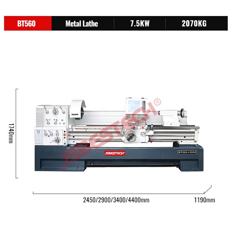 BT560 bench lathe machine used metal lathe machine - Image 2