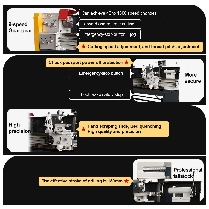 BT600 made in Taiwan CE approval precision international lathes machine - Image 3