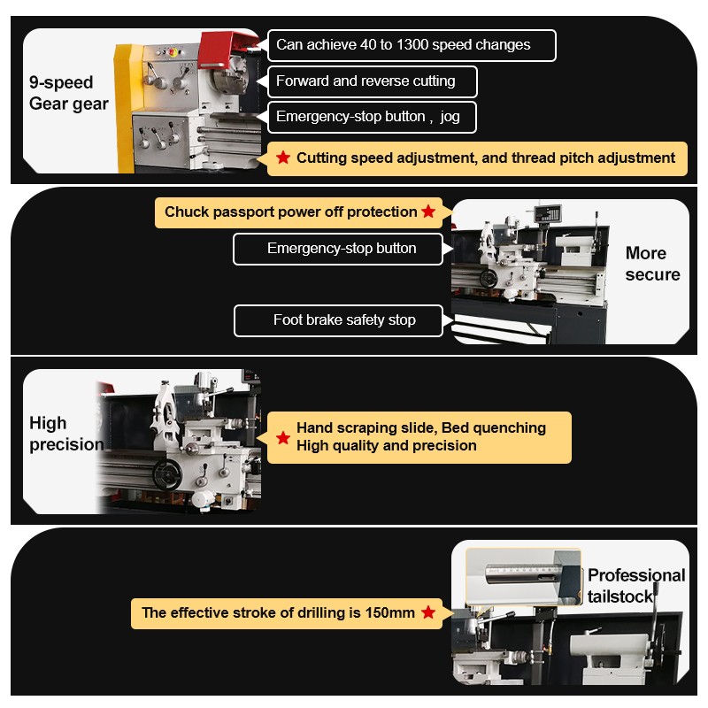 BT600 made in Taiwan CE approval precision international lathes machine - Image 3