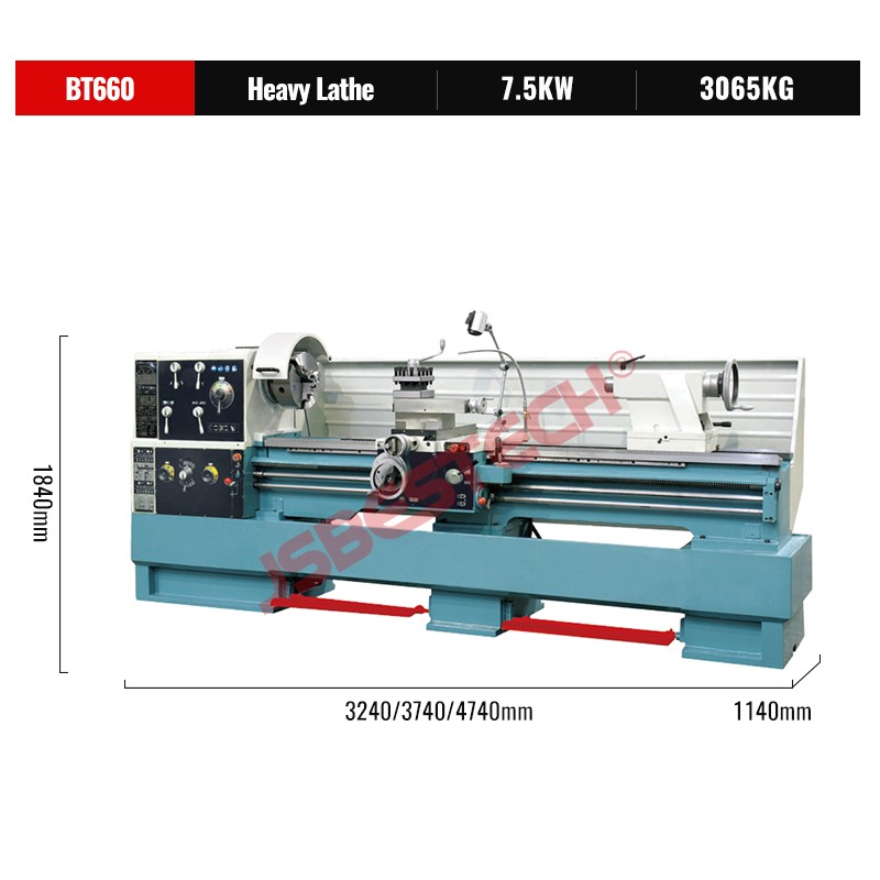 BT660 China Table top engine lathe metal turning horizontal lathe machine - Image 3