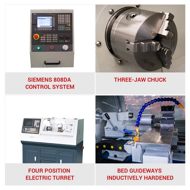 BTL210 with fanuc control mini cnc lathe machine - Image 3