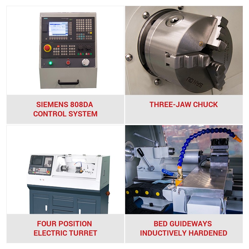 BTL210 with fanuc control mini cnc lathe machine - Image 3