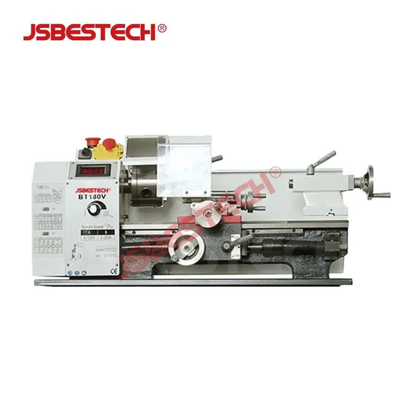BT180V 110V or 220V single phase Durable brushless motor mini bench lathe machine - Image 1