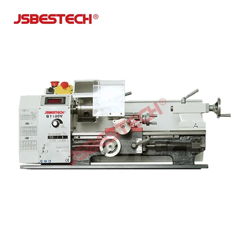 BT180V 110V or 220V single phase Durable brushless motor mini bench lathe machine