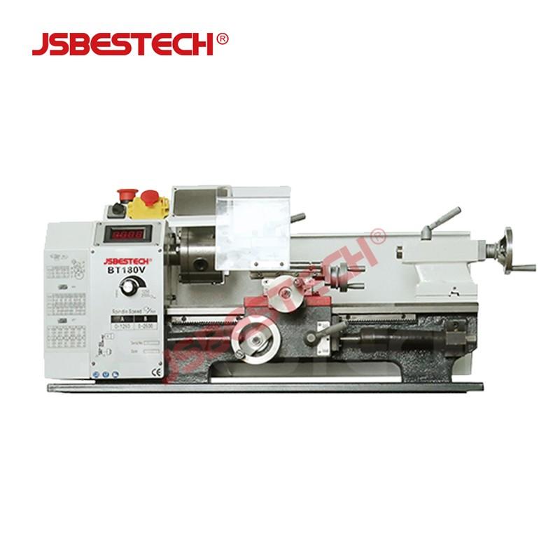 BT180V 110V or 220V single phase Durable brushless motor mini bench lathe machine - Image 1