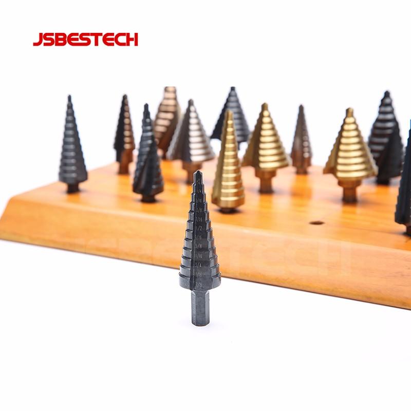 For metal working 1PC step cone drill set
