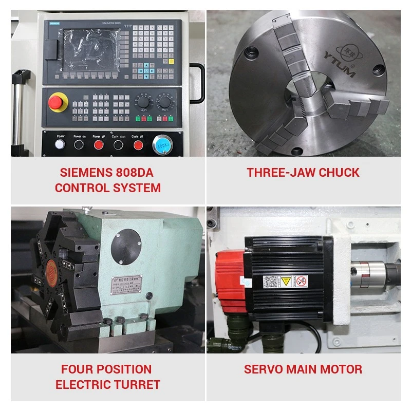 For sale in Italy BTL500 fanuc control cheap price new cnc lathe machine - Image 3