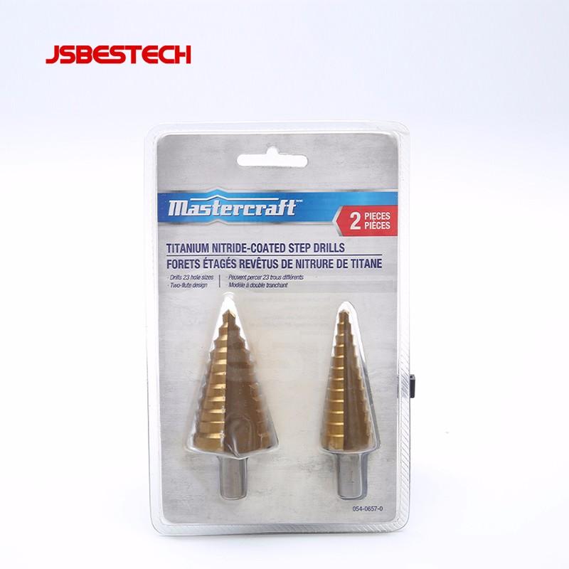 HSS 2 PIECES INCH STEP DRILLS SET FOR METAL WORKING