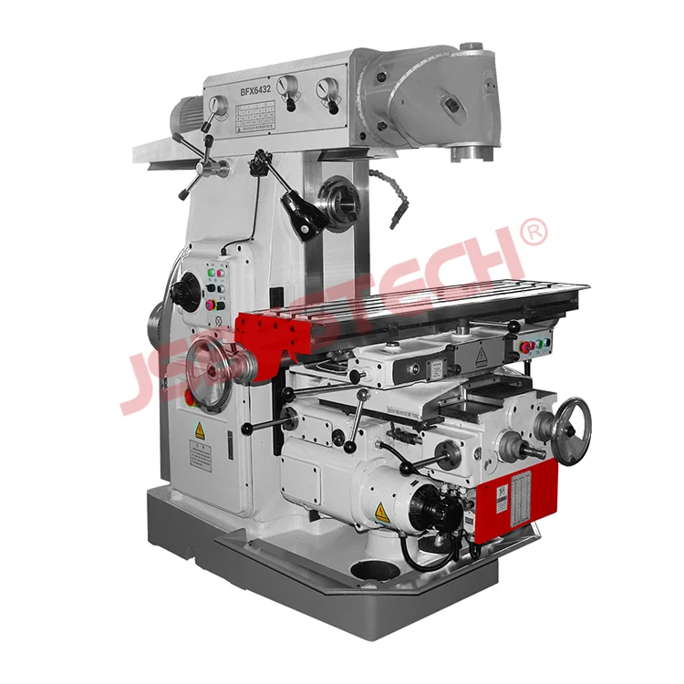 Universal Milling Machine BFX6432 With Vertical/Horizontal Spindle and Rotary Table Universal Milling Machine BFX6432 With Vertical/Horizontal Spindle and Rotary Table