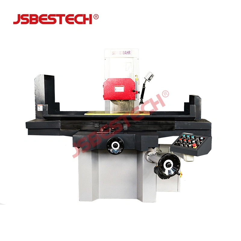Vertical SGA4080AHR 406x813mm Table Size Surface Grinder for Continuous Stainless Steel Plate Grinding