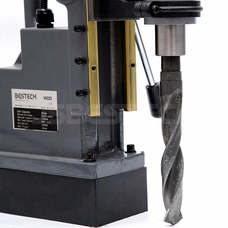 With CE V9225 1200w Magnetic Base Drill Stand Drilling Machine 