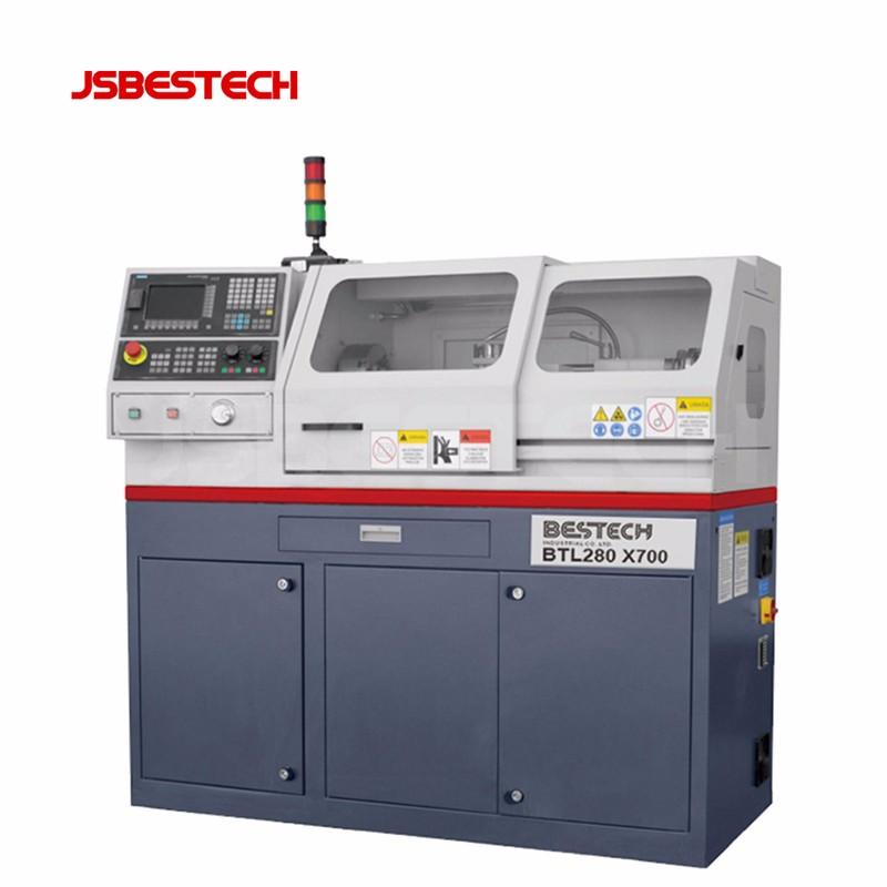 With hydraulic chuck BTL280 siemens system automatic cnc lathe machine 