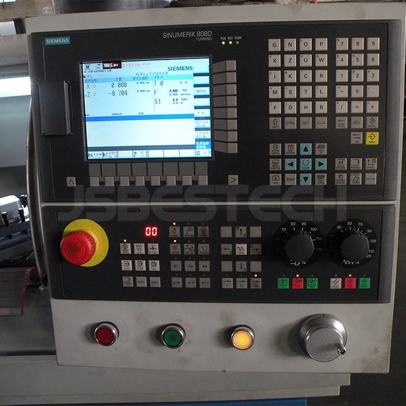 With hydraulic chuck BTL280 siemens system automatic cnc lathe machine 