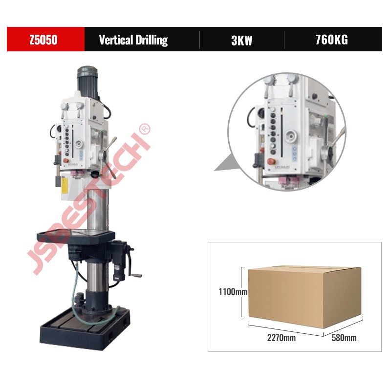 Z5050 Vertical metal hole drilling machine for sale - Image 2