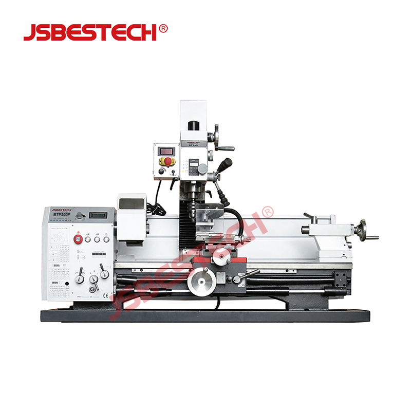 BT300F 1.5kw mini manual combo lathe milling machine BT300F 1.5kw mini manual combo lathe milling machine