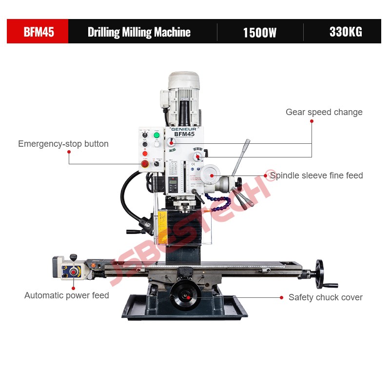 BFM45 Drilling Milling Machine - Image 2